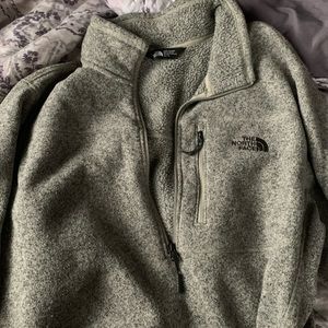 Men XL half zip north face